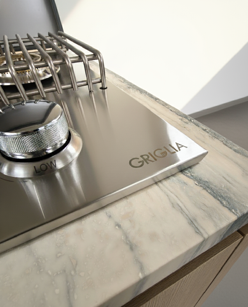 built in single burner_